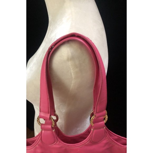 US Polo Association Pink Purse Women’s Handbag Faux Leather Medium Satchel Bag - Picture 4 of 12